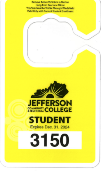 Picture of Jefferson Parking Permit 